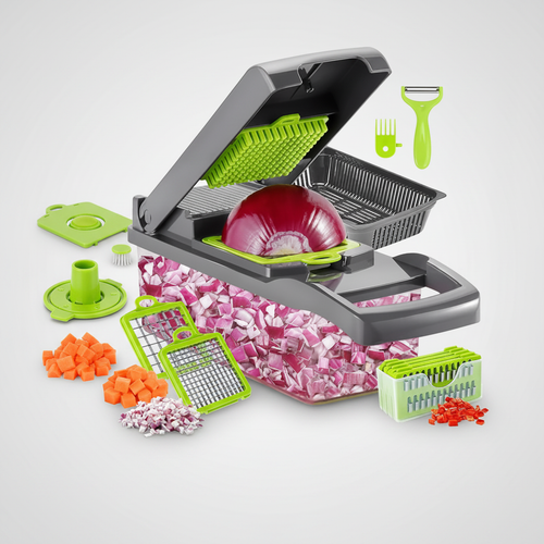 16-in-1 Vegetable Chopper Primary Studio Shot