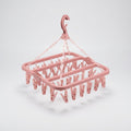 32 Clip Clothes Dryer Hanger | Mixed Colours Pink | Syncrois