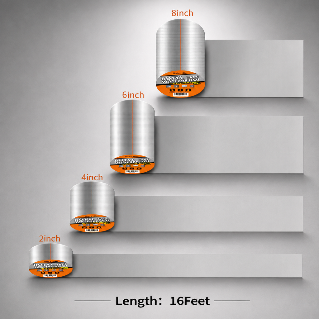 Butyl Tape -1Mmx10Cmx5M-800G
