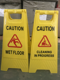 Cleaning in Progress SIGN SAFETY BOARD