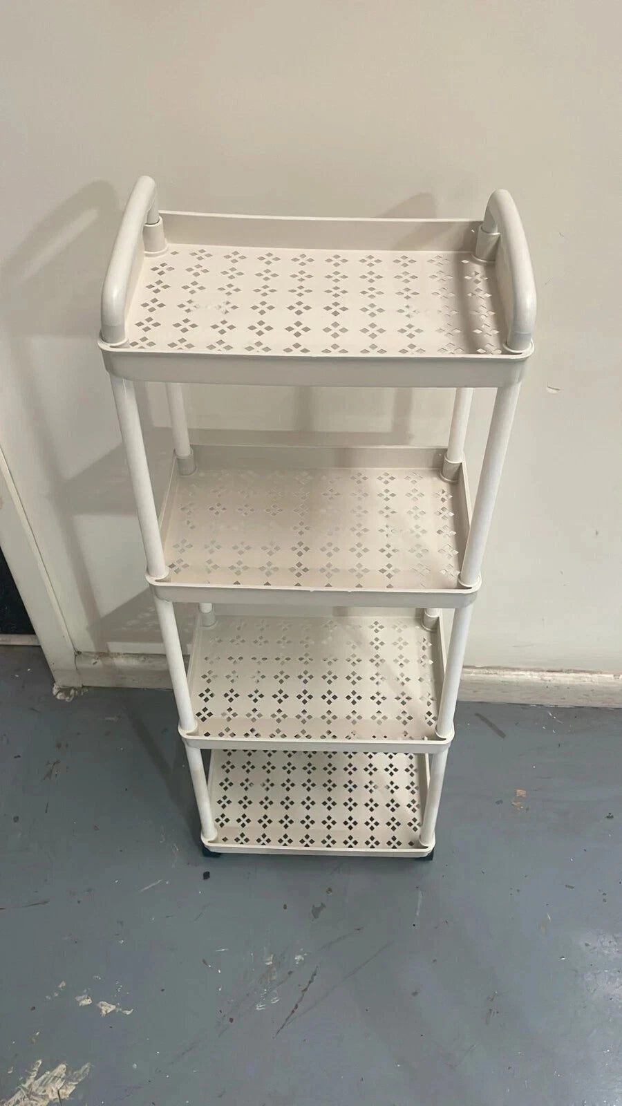 PLASTIC TROLLEY-4 LAYER