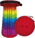 Portable Rainbow Stool – Foldable Telescopic Camping Stool