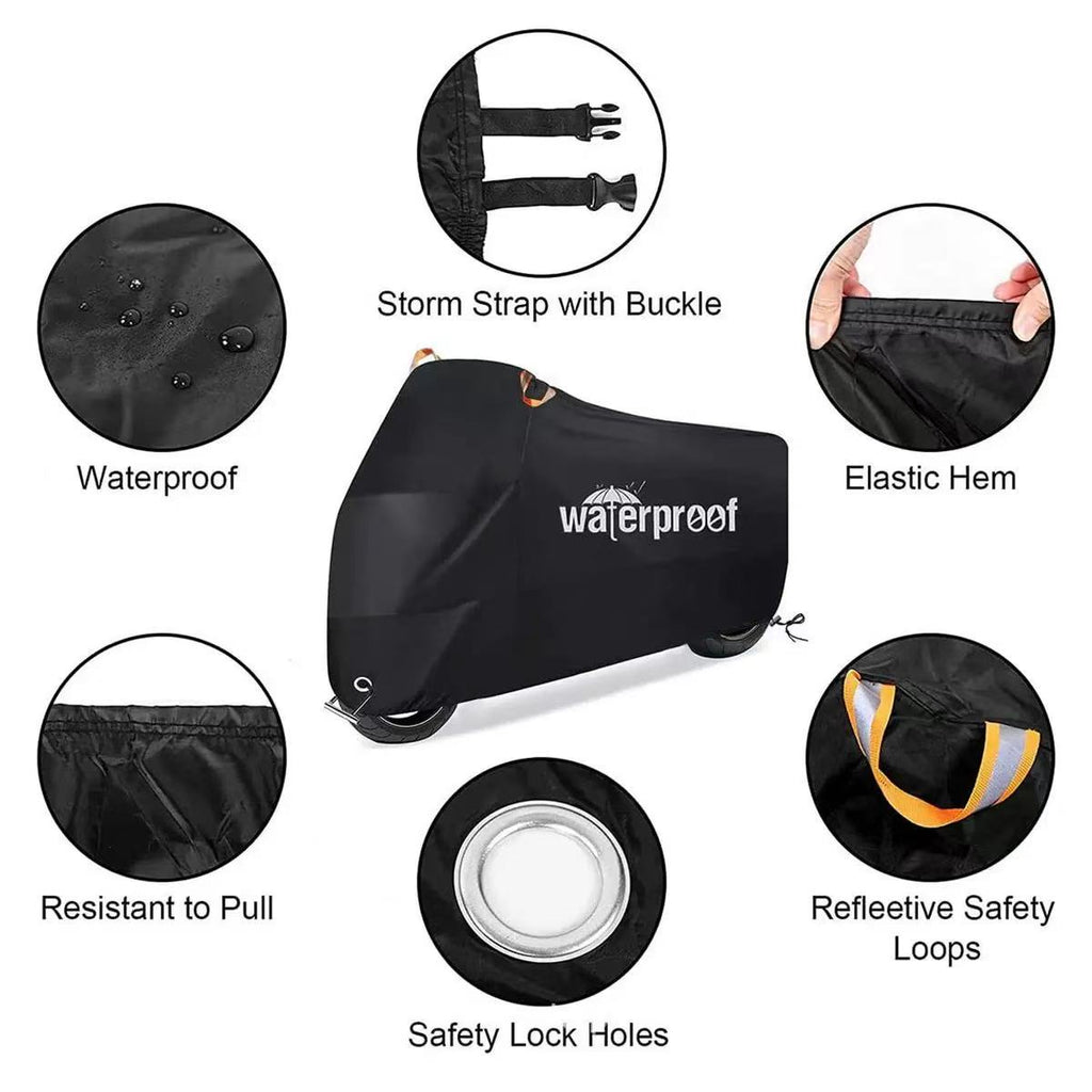 Bike Cover-L 220X95X110Cm