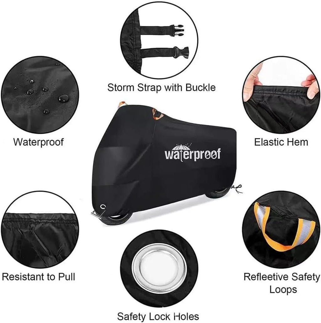 Bike Cover-L 220X95X110Cm