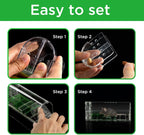 Humane Mouse Trap | No Kill Live Catch Rodent Trap | Reusable and Easy to Set | Syncrois