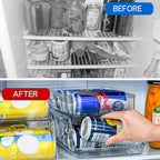 Plastic Can Dispenser | Foldable Storage Rack for Cans | Syncrois