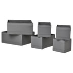 Drawer Organiser Set | 6 Piece Adjustable Tray Dividers | Syncrois