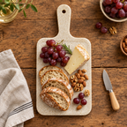 FATDUCK chopping board styled as a serving platter flat lay