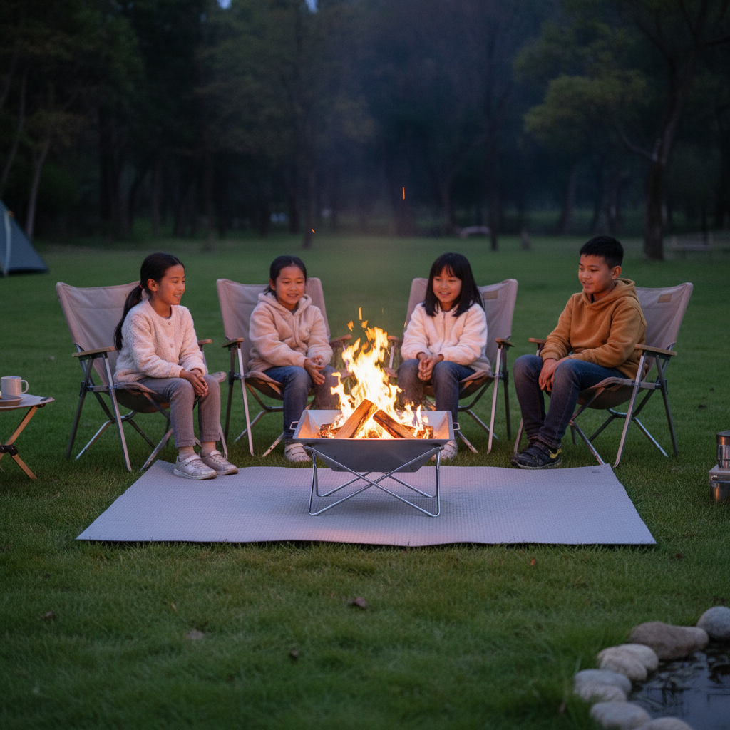 Fireproof Mat Lifestyle In-Use