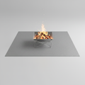 Fireproof Mat with Fire Pit Studio Hero