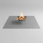 Fireproof Mat with Fire Pit Studio Hero
