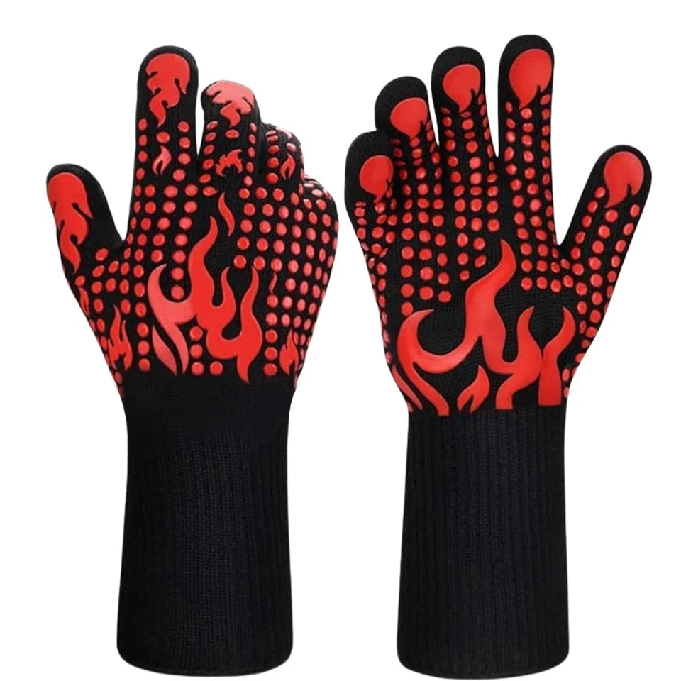 BBQ Gloves – Heat Resistant Grilling Gloves