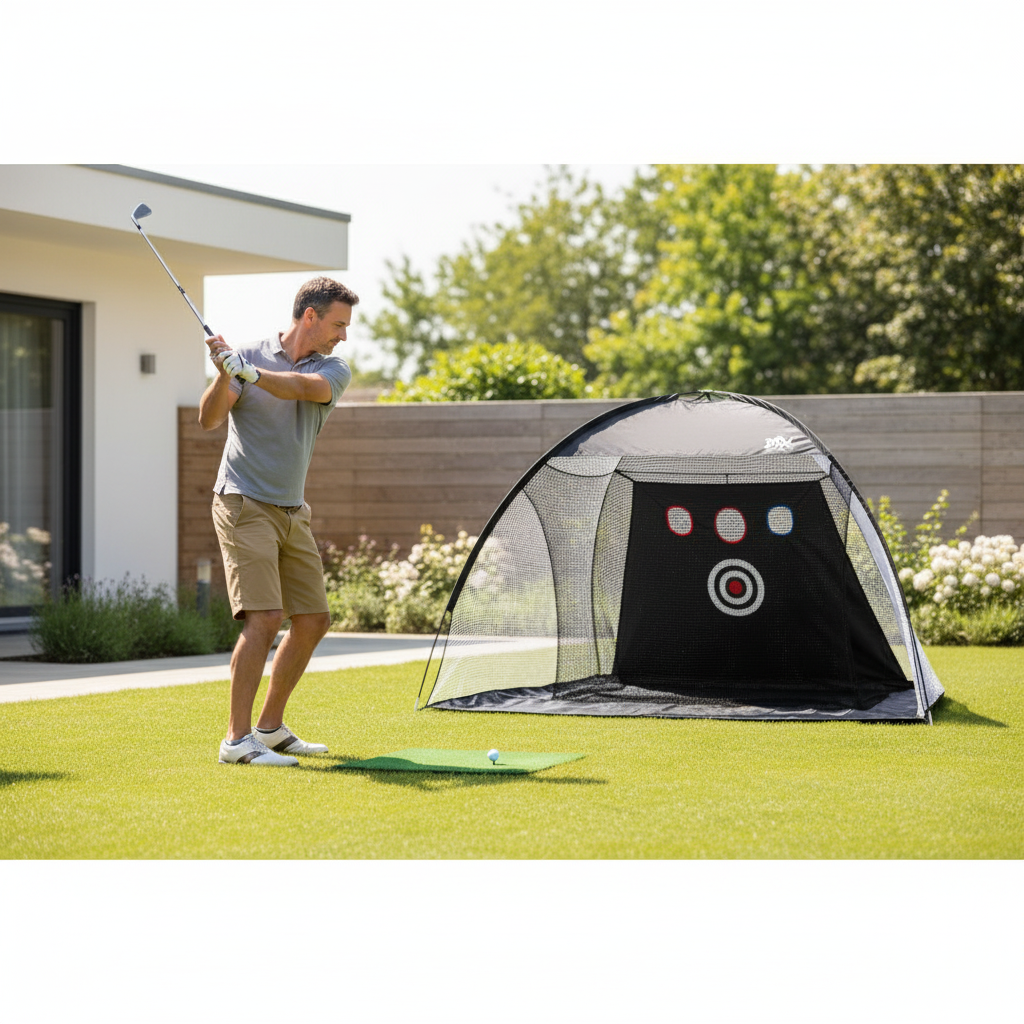 Golf Practice Net Lifestyle In-Use