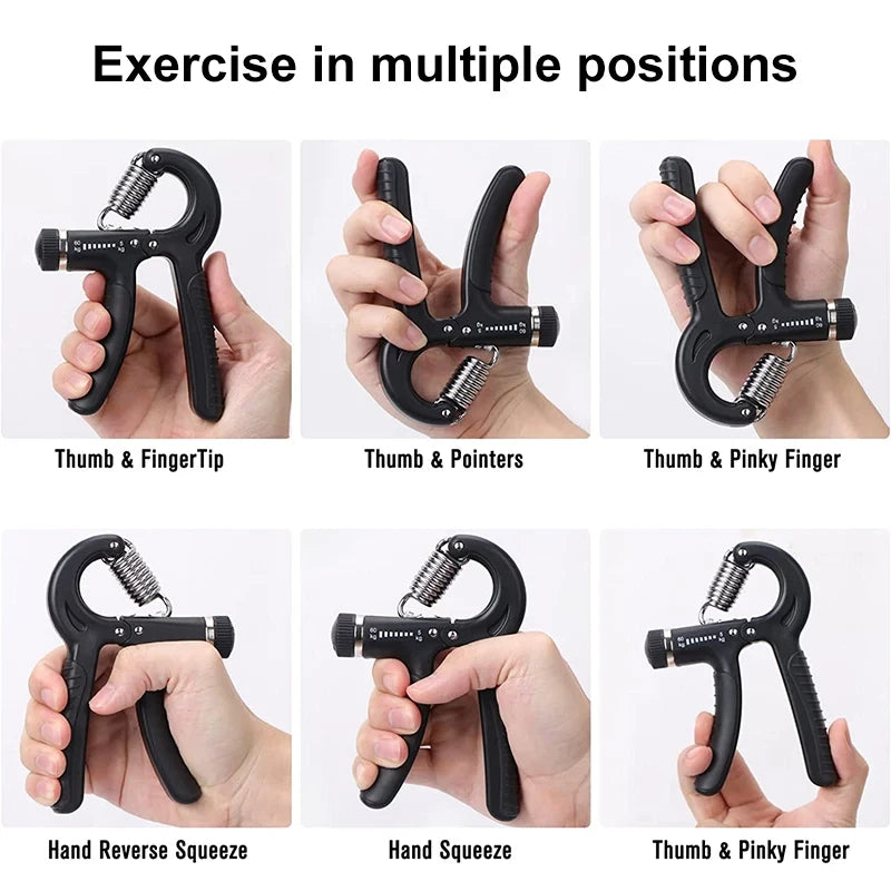 Adjuster Hand-Grip-Opp Bag Package-Black