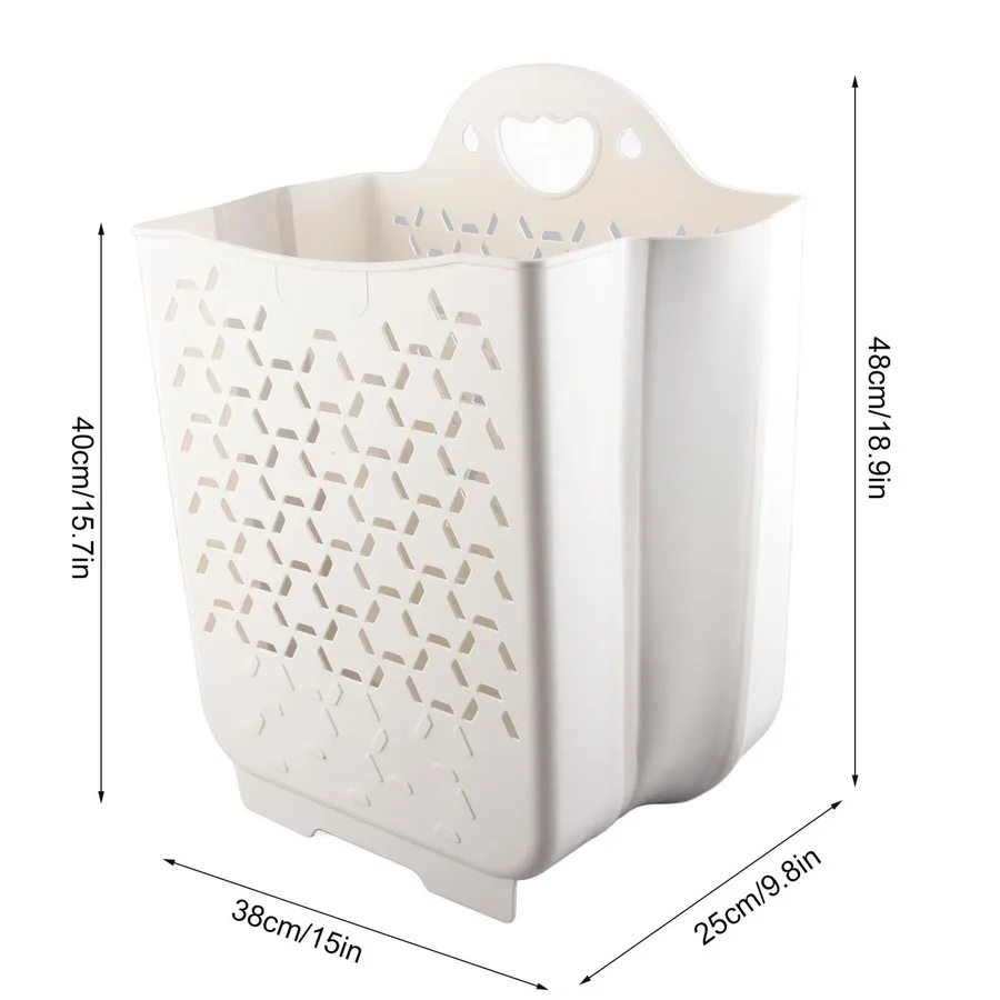 Hanging Wall Basket | Decorative Storage Organiser | Plants, Kitchen, Bathroom and Hallway | 2 Sizes | Syncrois