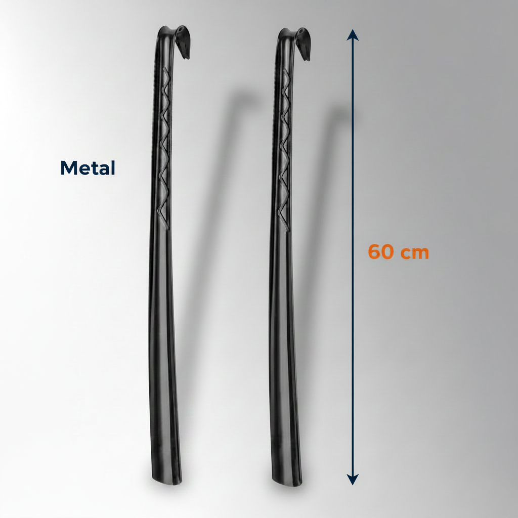 Metal Shoehorn 80cm Dimensions Image