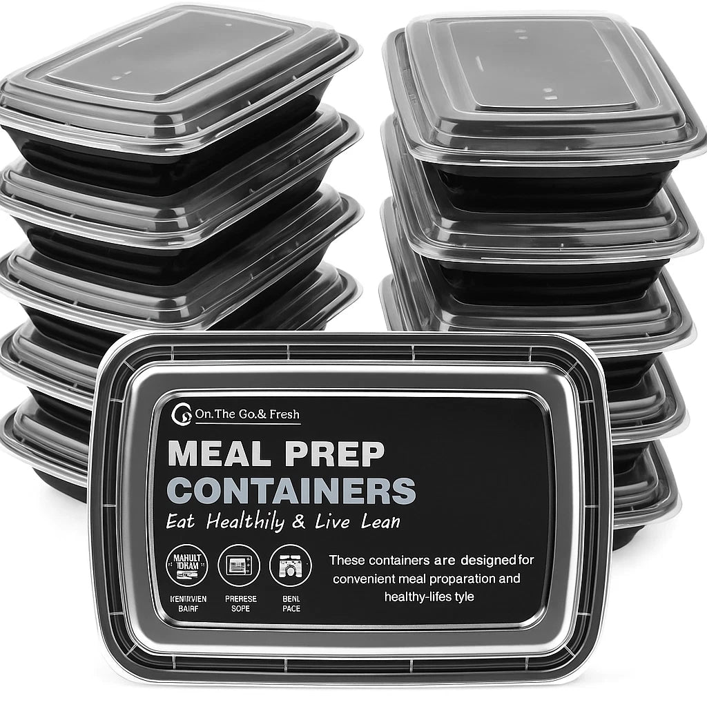 Meal Prep Container 28oz | Airtight Food Storage Box | Syncrois