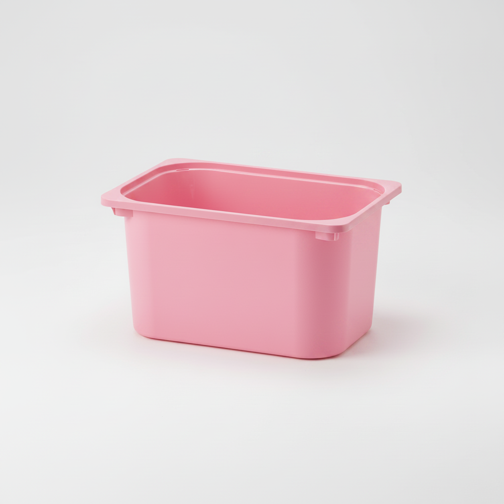 Pink Storage Box Primary Studio Shot
