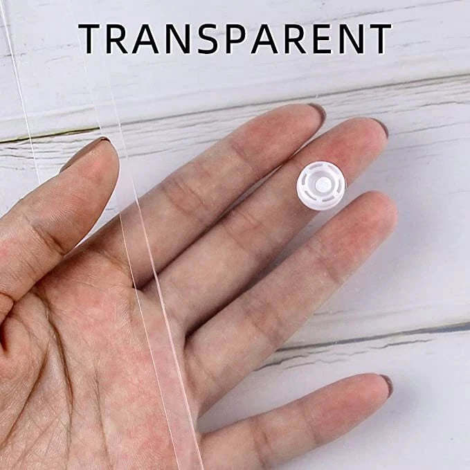 Clear A4 Plastic File Bag – Transparent Document Holder