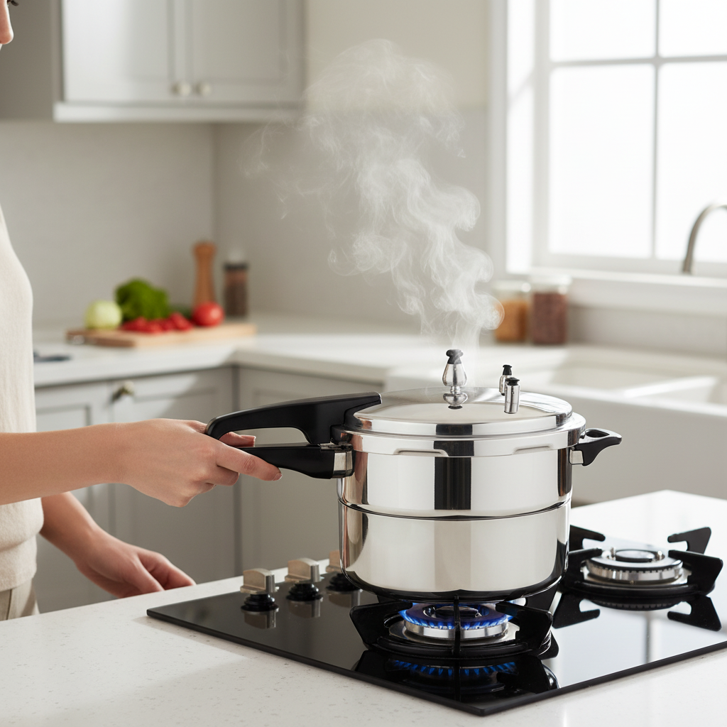 Pressure Cooker — Lifestyle In-Use