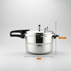 Pressure Cooker — Size and Dimensions
