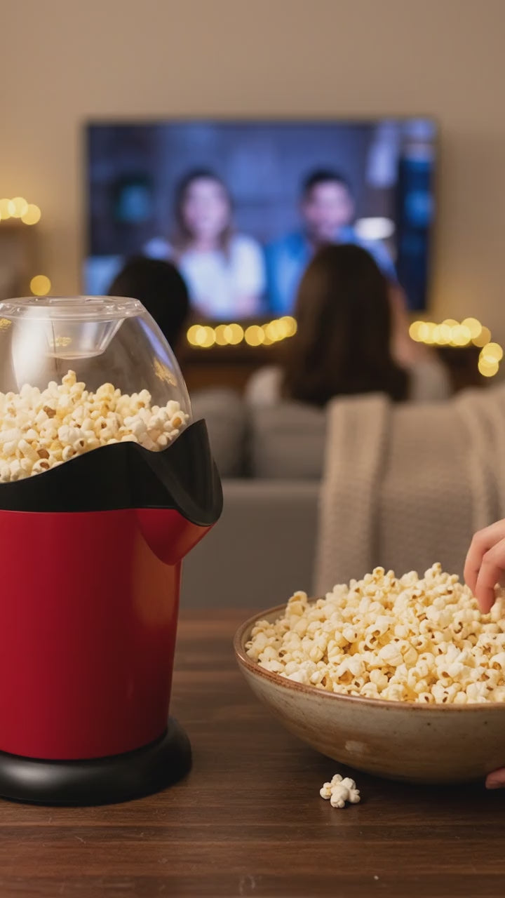 Popcorn Machine – Home Cinema Popcorn Maker for Movie Nights and Parties