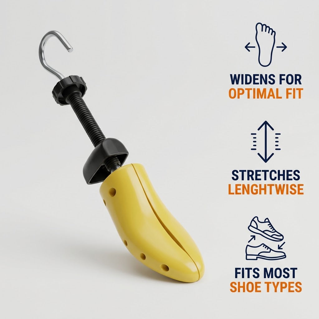 Shoe Stretcher for Men and Women | US 6.5–10 EUR 39–43 | 2 Way Adjustable
