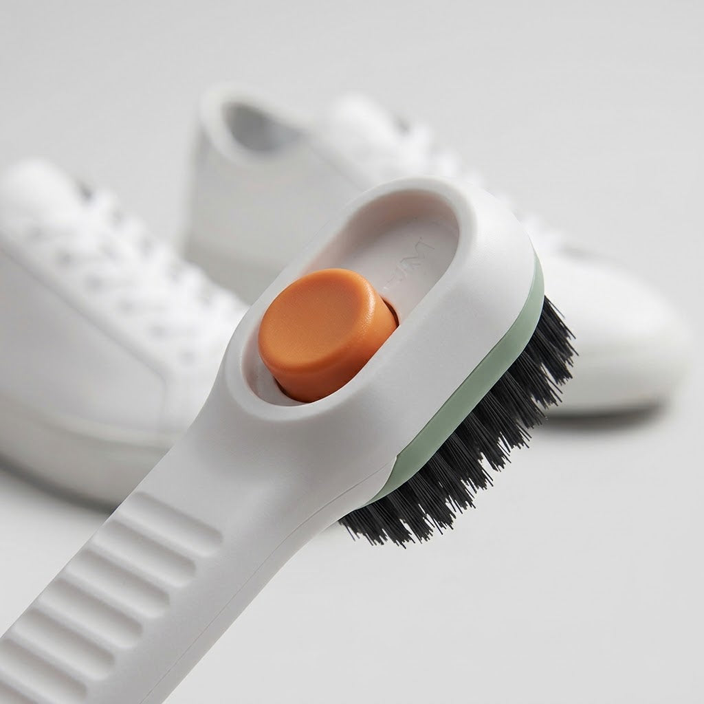 Multifunctional Liquid Shoe Brush | Clean and Polish in One Step | Syncrois
