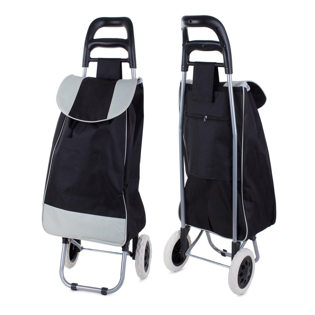 Shopping Trolley Large Lightweight Folding Waterproof Bag 2 Wheels Cart
