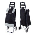 Shopping Trolley Large Lightweight Folding Waterproof Bag 2 Wheels Cart