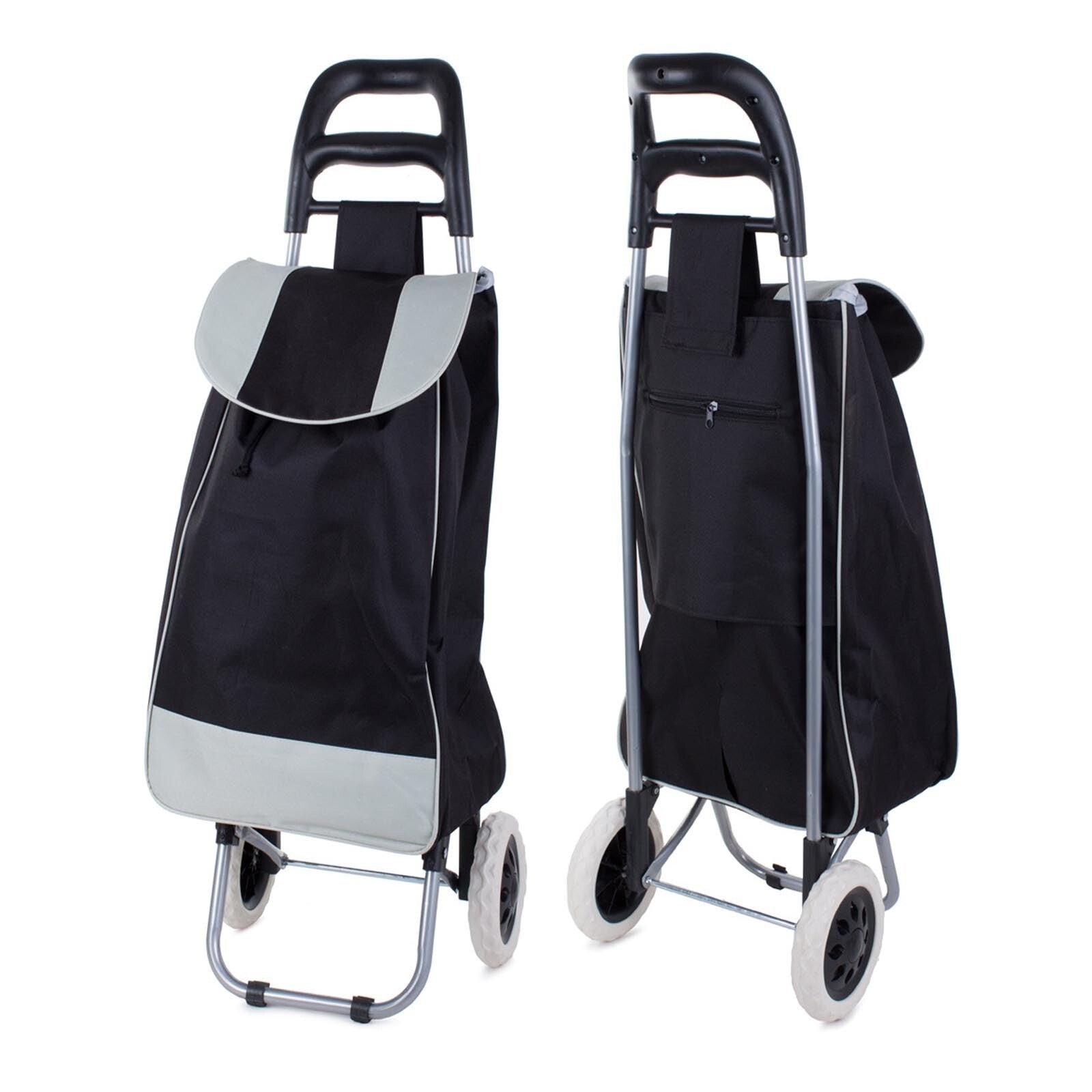 Shopping Trolley Large Lightweight Folding Waterproof Bag 2 Wheels Cart