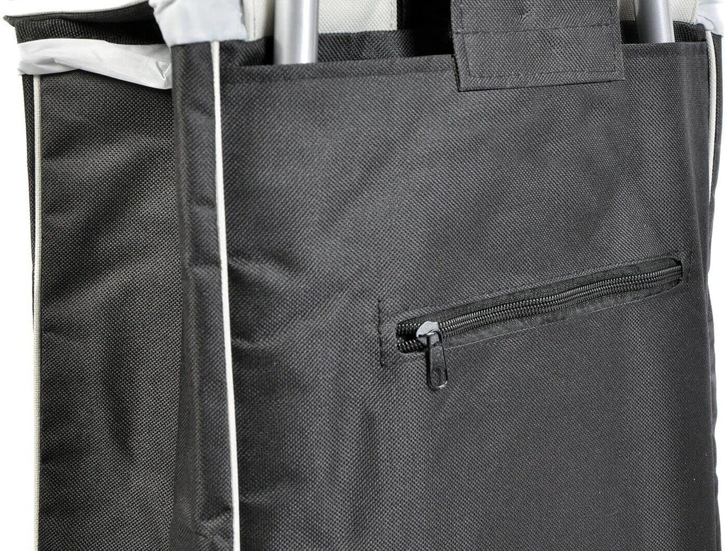 Shopping Trolley Large Lightweight Folding Waterproof Bag 2 Wheels Cart
