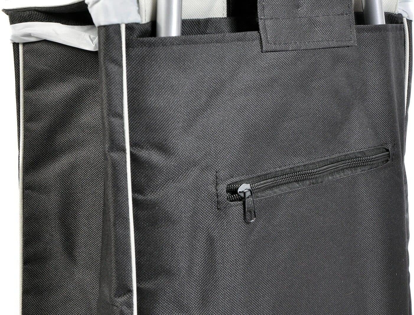 Shopping Trolley Large Lightweight Folding Waterproof Bag 2 Wheels Cart