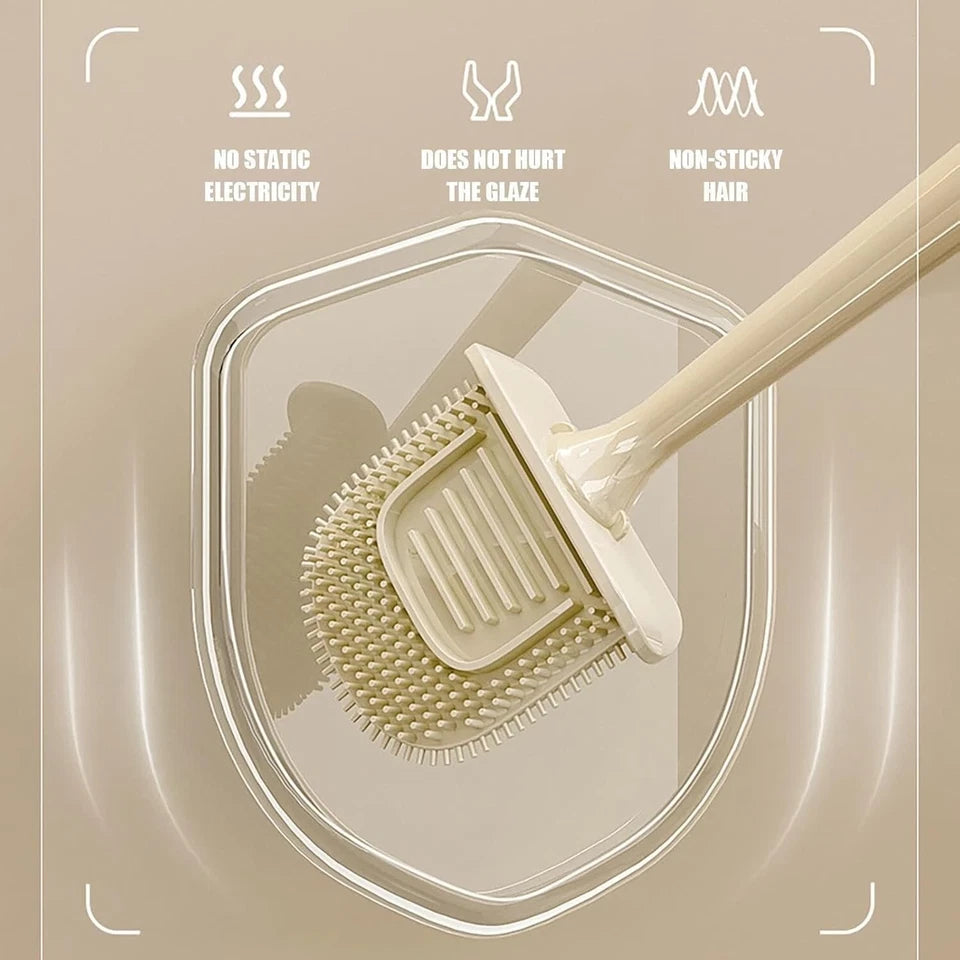 Toilet Brush with Holder | Bathroom Cleaning Brush | Syncrois