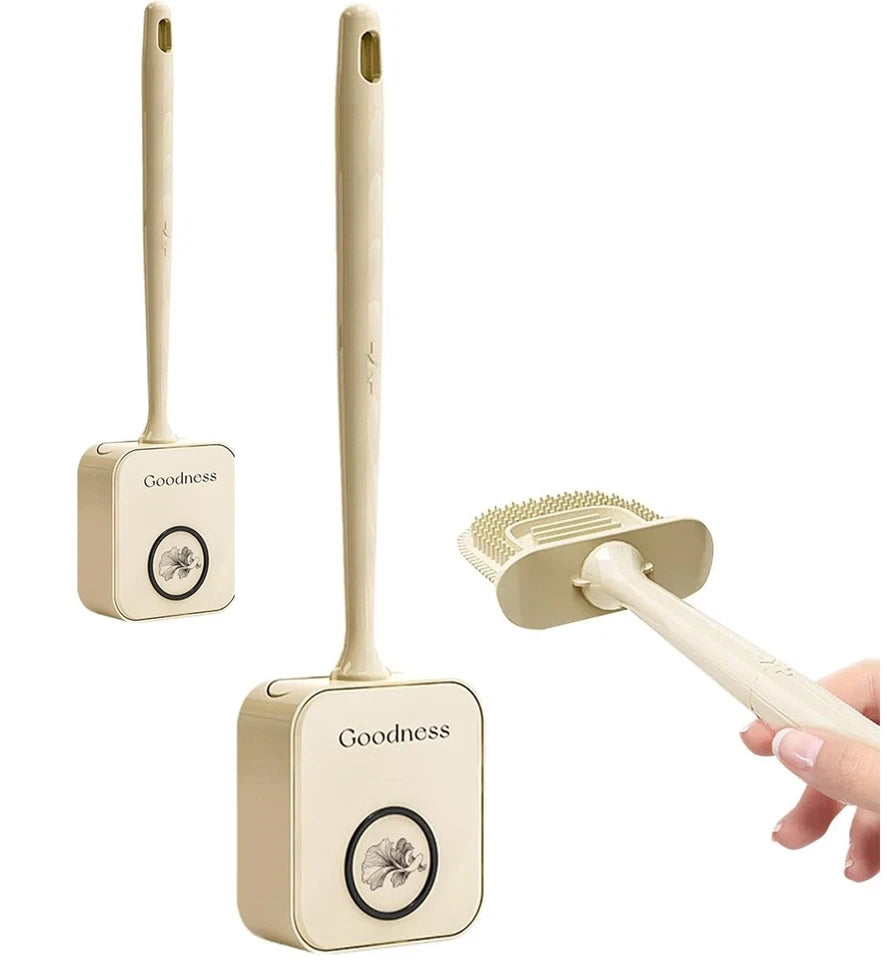 Toilet Brush with Holder | Bathroom Cleaning Brush | Syncrois
