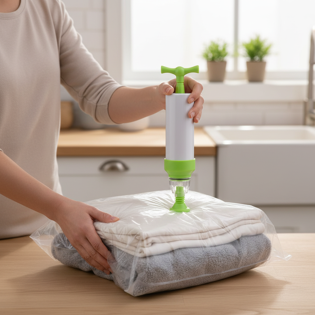 Vacuum Sealer Pump — Lifestyle In-Use