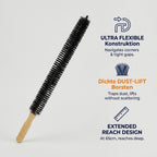 Flexible Radiator Cleaning Brush 65cm | Deep Clean Gap Brush for Radiators Sofas and Vents | Syncrois