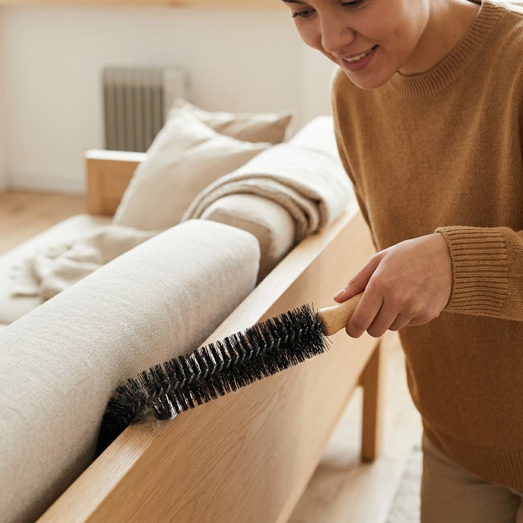Flexible Radiator Cleaning Brush 65cm | Deep Clean Gap Brush for Radiators Sofas and Vents | Syncrois