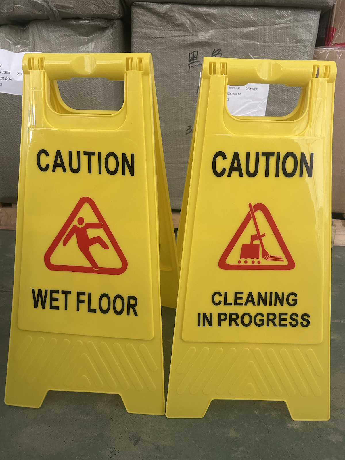 Wet Floor Sign Safety Board-300X200X610Mm